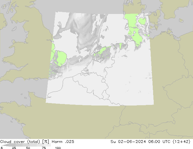 Bulutlar (toplam) Harm .025 Paz 02.06.2024 06 UTC