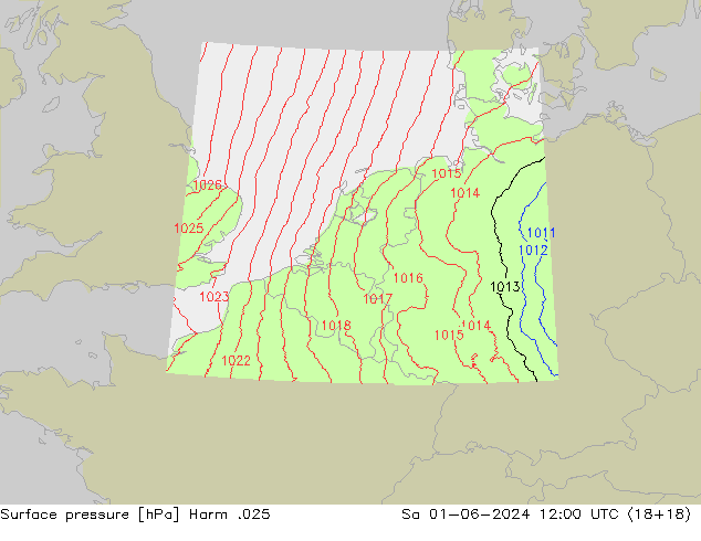 Presión superficial Harm .025 sáb 01.06.2024 12 UTC