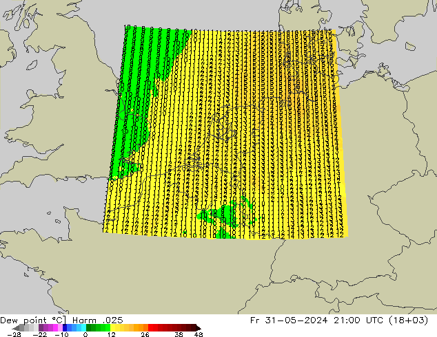 露点 Harm .025 星期五 31.05.2024 21 UTC