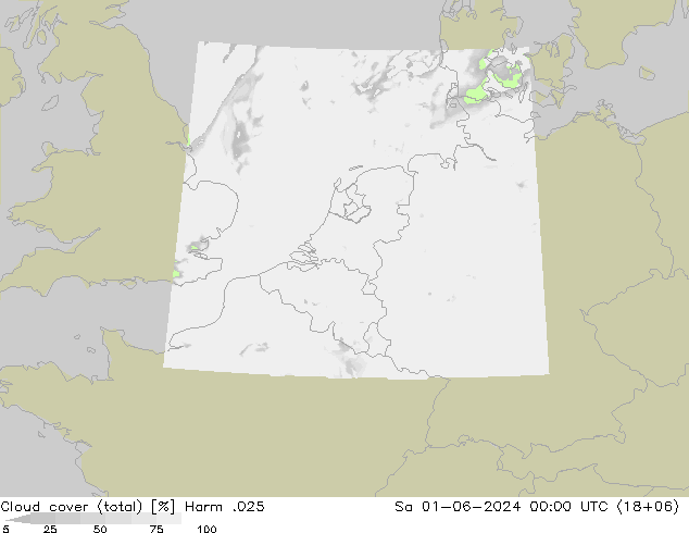 Nubes (total) Harm .025 sáb 01.06.2024 00 UTC