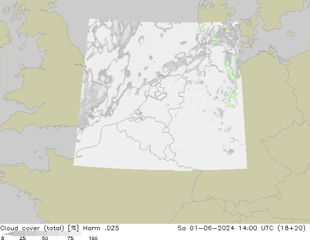 Nubes (total) Harm .025 sáb 01.06.2024 14 UTC