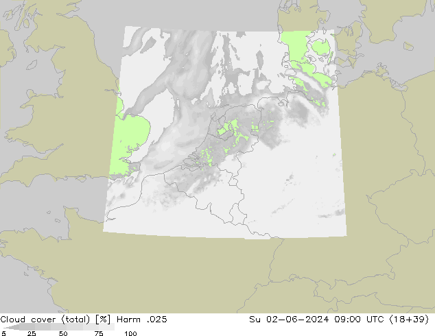 Bulutlar (toplam) Harm .025 Paz 02.06.2024 09 UTC