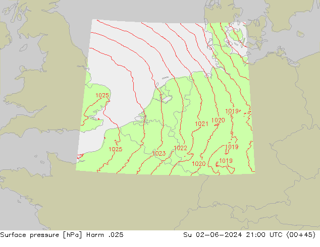 pressão do solo Harm .025 Dom 02.06.2024 21 UTC