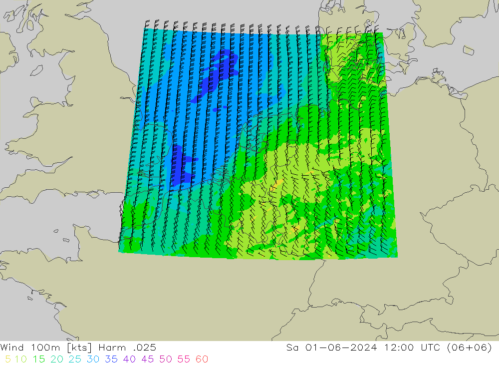 wiatr 100m Harm .025 so. 01.06.2024 12 UTC