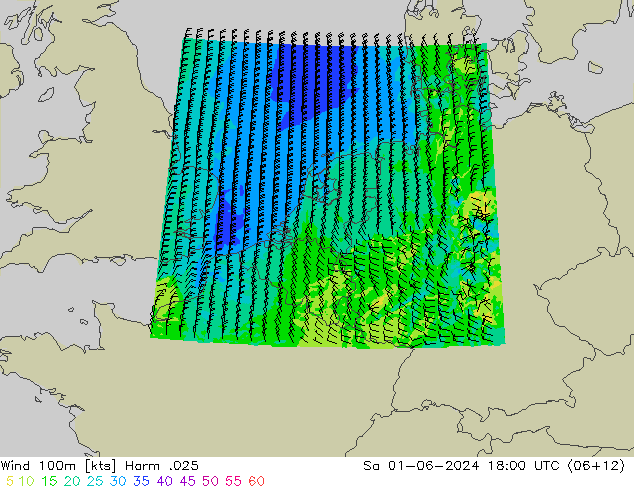 Wind 100m Harm .025 Sa 01.06.2024 18 UTC