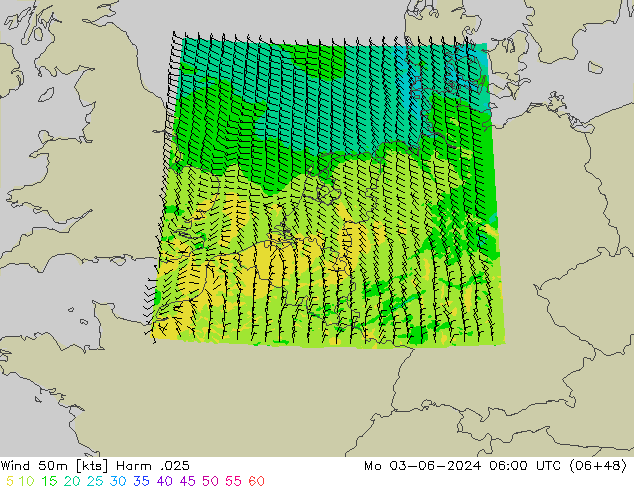 Wind 50m Harm .025 Mo 03.06.2024 06 UTC