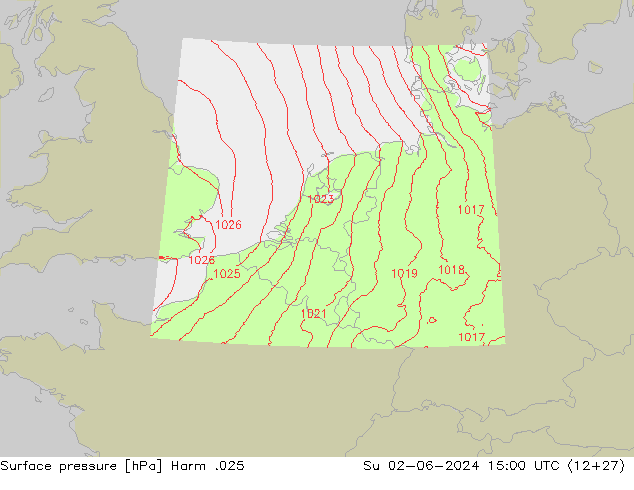 Yer basıncı Harm .025 Paz 02.06.2024 15 UTC