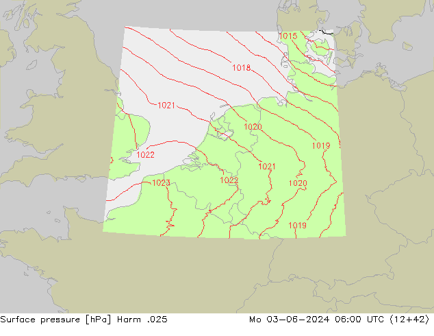 pressão do solo Harm .025 Seg 03.06.2024 06 UTC