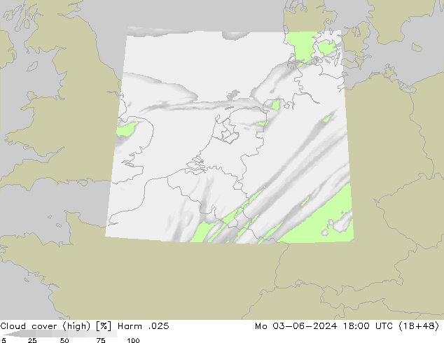 Cloud cover (high) Harm .025 Mo 03.06.2024 18 UTC