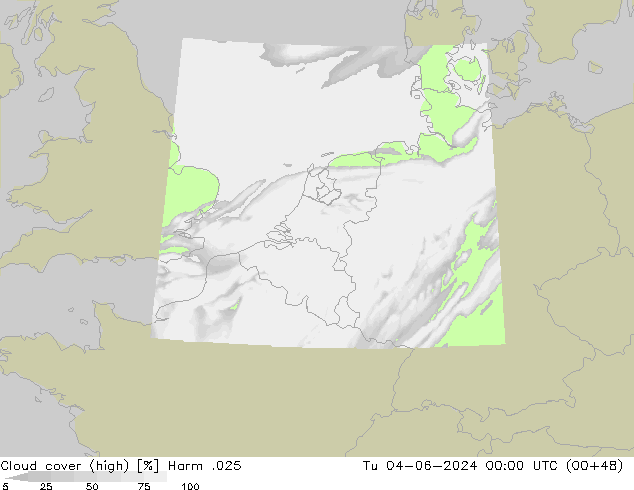 Bewolking (Hoog) Harm .025 di 04.06.2024 00 UTC