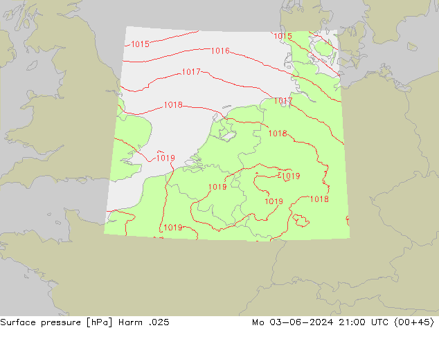 Luchtdruk (Grond) Harm .025 ma 03.06.2024 21 UTC