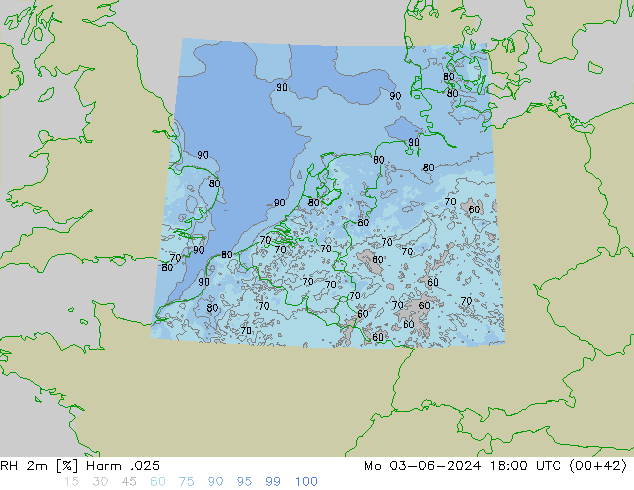 RH 2m Harm .025 Po 03.06.2024 18 UTC