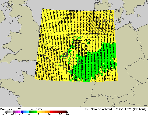 точка росы Harm .025 пн 03.06.2024 15 UTC