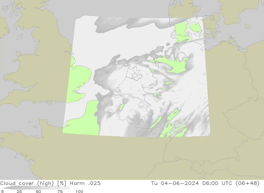 Bewolking (Hoog) Harm .025 di 04.06.2024 06 UTC