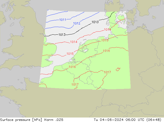 pression de l'air Harm .025 mar 04.06.2024 06 UTC
