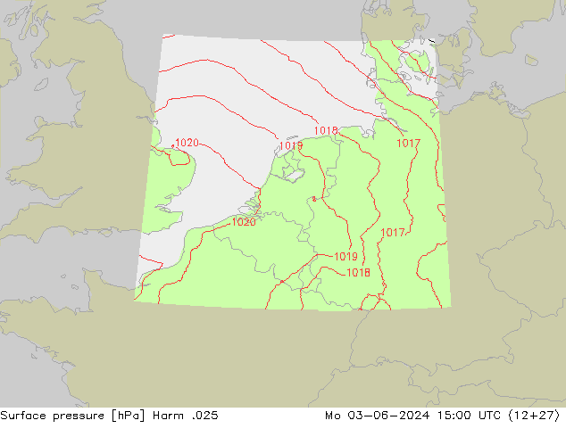 Luchtdruk (Grond) Harm .025 ma 03.06.2024 15 UTC