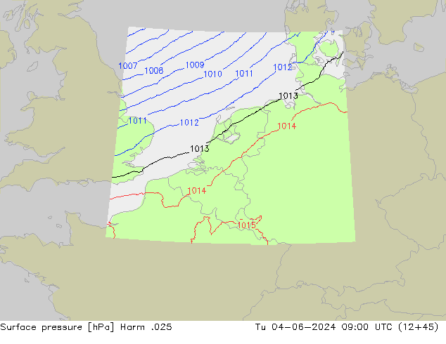 Bodendruck Harm .025 Di 04.06.2024 09 UTC