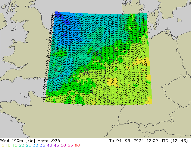 Wind 100m Harm .025 Út 04.06.2024 12 UTC