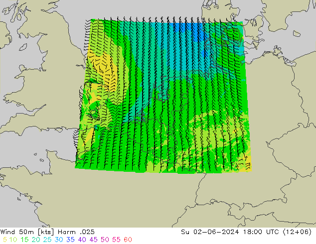 Wind 50m Harm .025 Su 02.06.2024 18 UTC