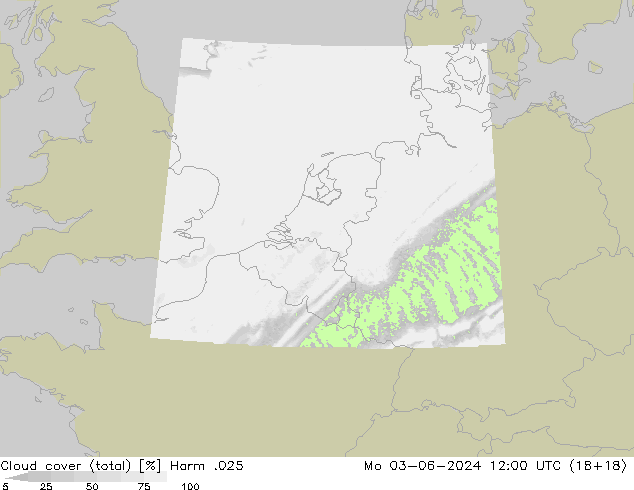 Bulutlar (toplam) Harm .025 Pzt 03.06.2024 12 UTC