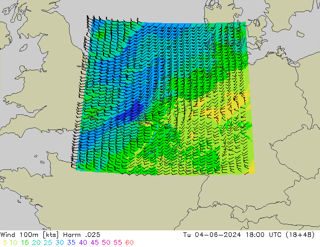 wiatr 100m Harm .025 wto. 04.06.2024 18 UTC