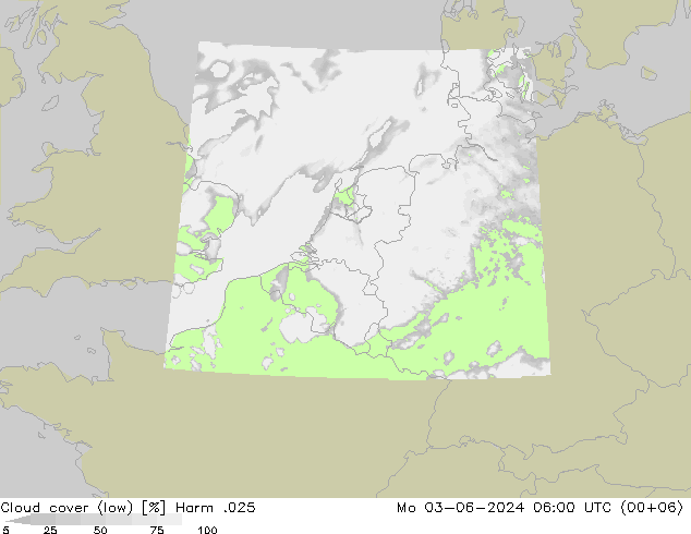 nízká oblaka Harm .025 Po 03.06.2024 06 UTC