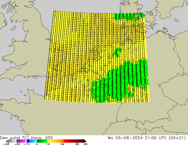 Çiğ Noktası Harm .025 Pzt 03.06.2024 21 UTC