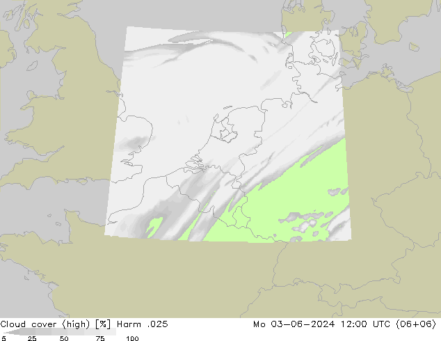 zachmurzenie (wysokie) Harm .025 pon. 03.06.2024 12 UTC