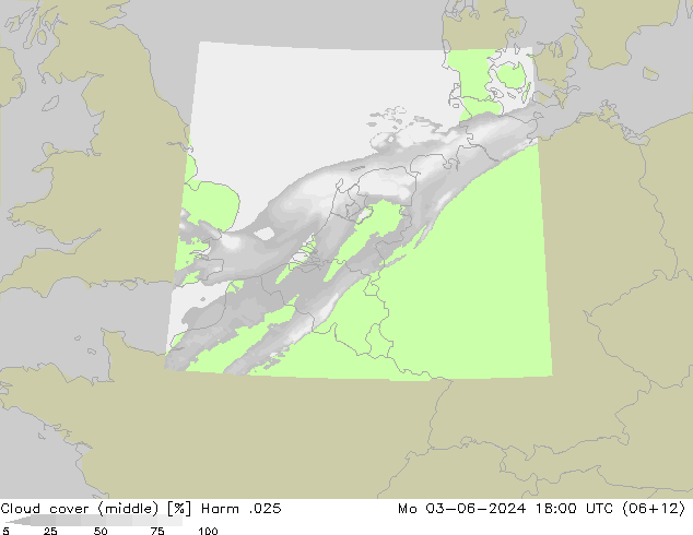 Cloud cover (middle) Harm .025 Mo 03.06.2024 18 UTC