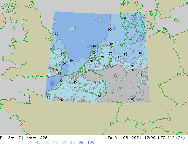 RH 2m Harm .025 Ter 04.06.2024 12 UTC