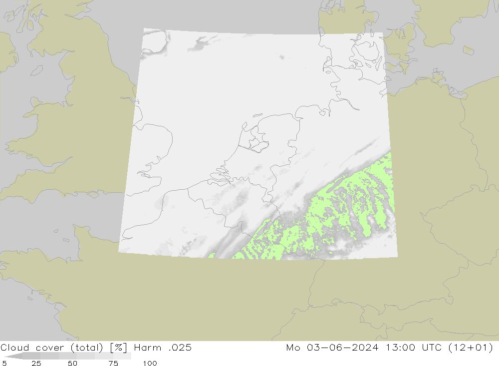 Nubes (total) Harm .025 lun 03.06.2024 13 UTC