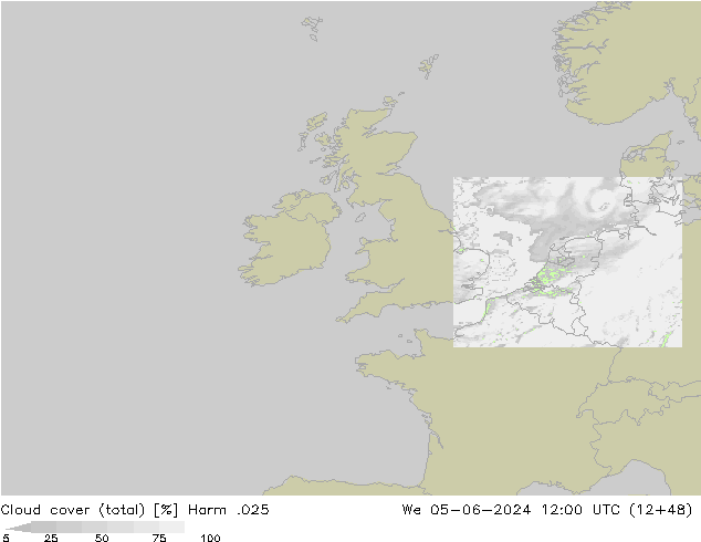 Bulutlar (toplam) Harm .025 Çar 05.06.2024 12 UTC