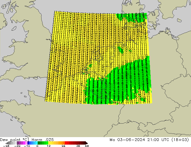 точка росы Harm .025 пн 03.06.2024 21 UTC