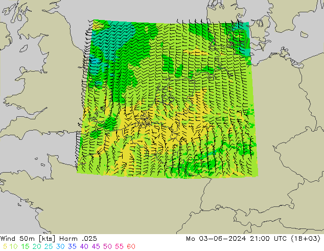 Vent 50 m Harm .025 lun 03.06.2024 21 UTC