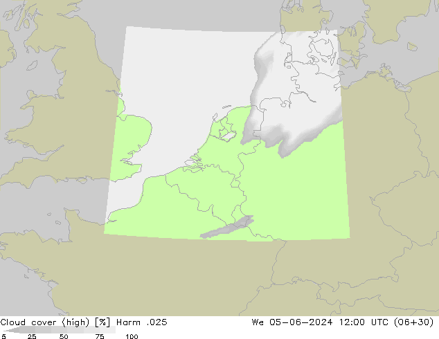 Nubes altas Harm .025 mié 05.06.2024 12 UTC