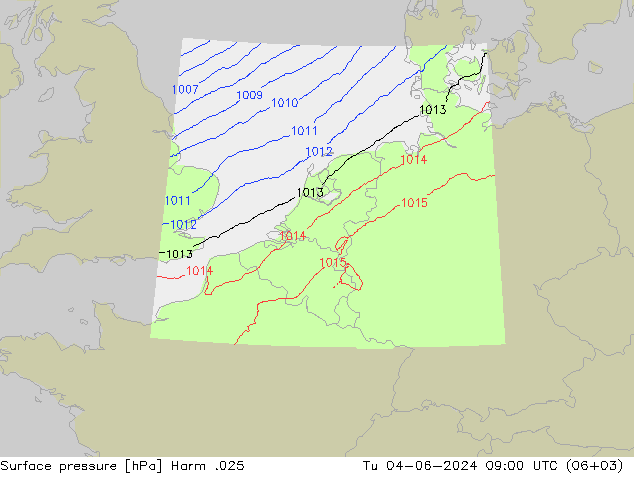 Bodendruck Harm .025 Di 04.06.2024 09 UTC