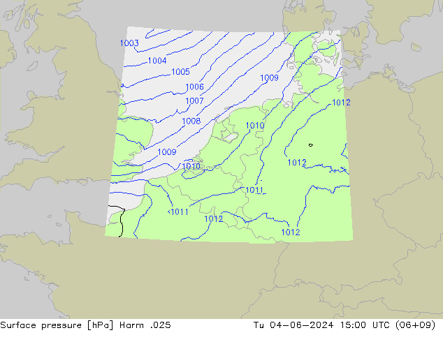 Luchtdruk (Grond) Harm .025 di 04.06.2024 15 UTC