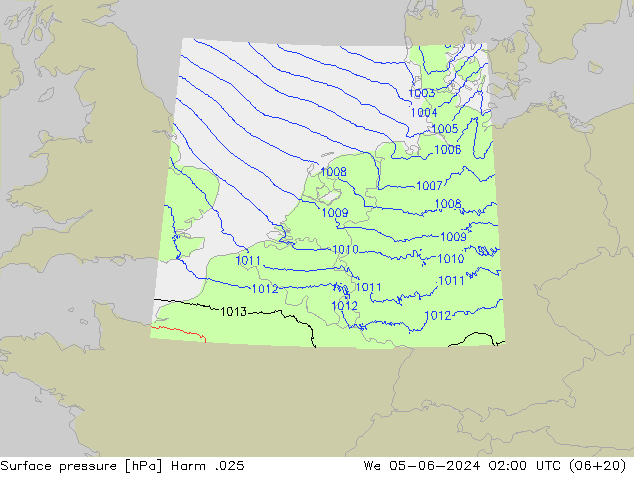 Yer basıncı Harm .025 Çar 05.06.2024 02 UTC