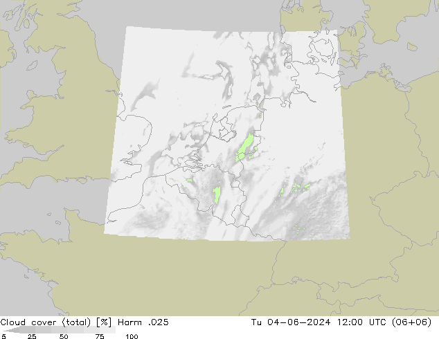 Nubes (total) Harm .025 mar 04.06.2024 12 UTC