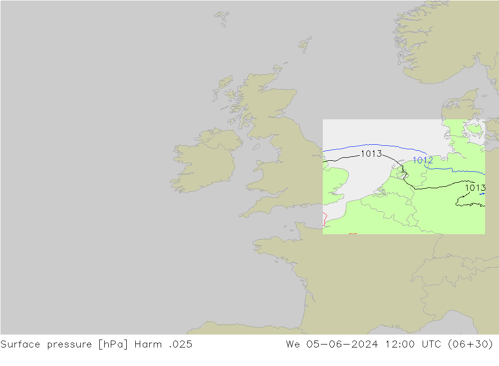 Yer basıncı Harm .025 Çar 05.06.2024 12 UTC