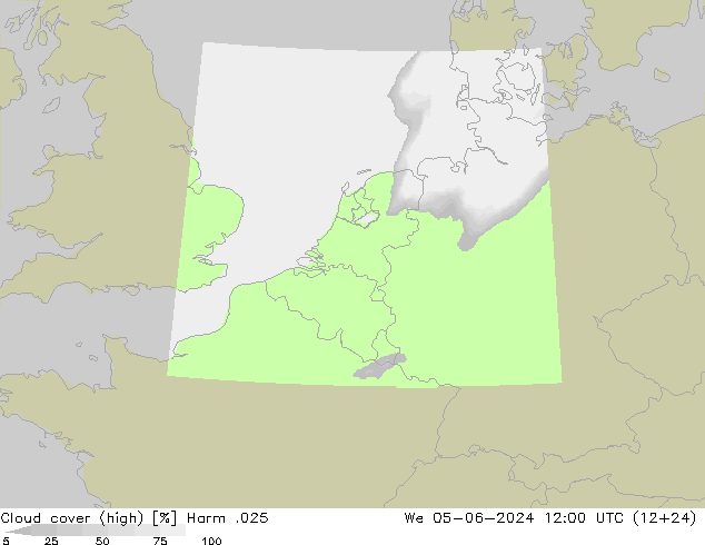 Wolken (hohe) Harm .025 Mi 05.06.2024 12 UTC