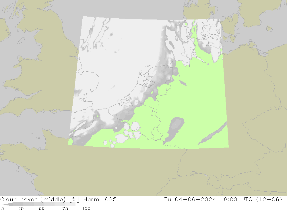 Bewolking (Middelb.) Harm .025 di 04.06.2024 18 UTC