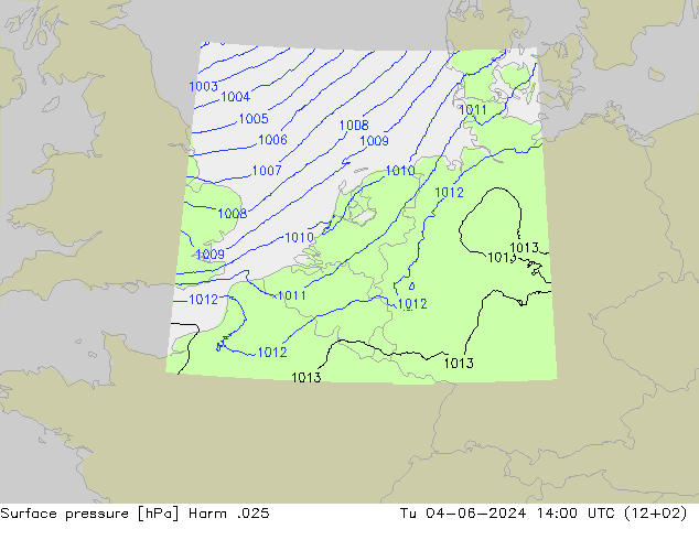 Bodendruck Harm .025 Di 04.06.2024 14 UTC