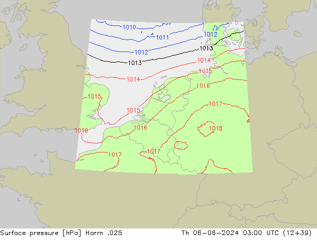 Yer basıncı Harm .025 Per 06.06.2024 03 UTC