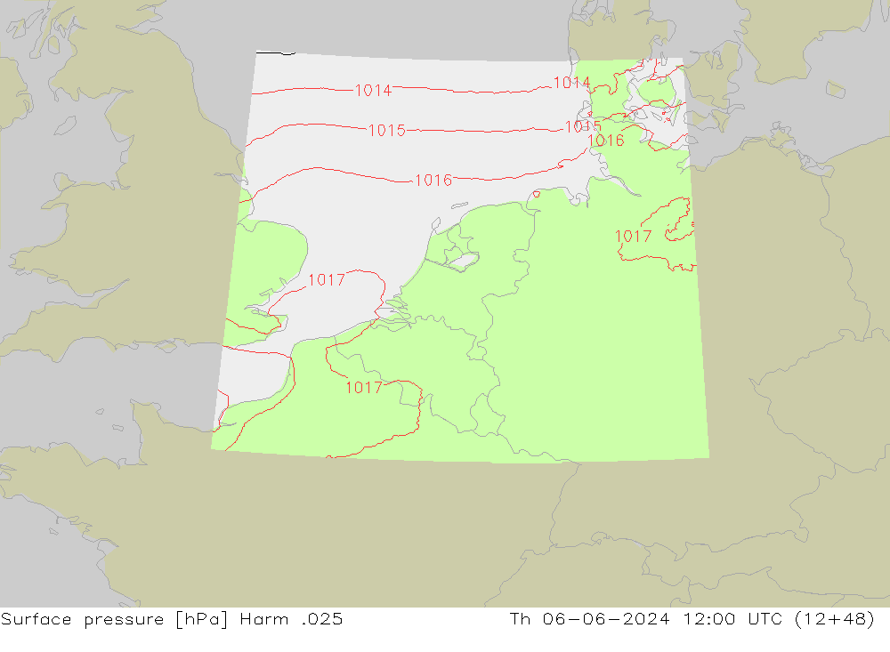 Yer basıncı Harm .025 Per 06.06.2024 12 UTC