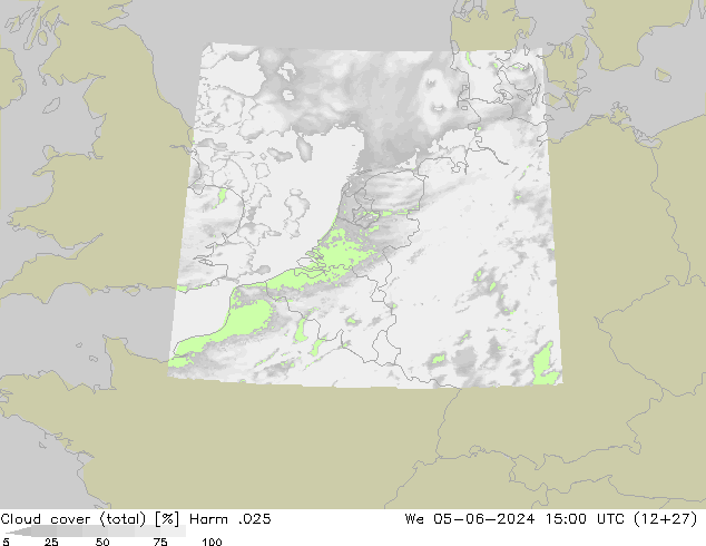 Nuages (total) Harm .025 mer 05.06.2024 15 UTC