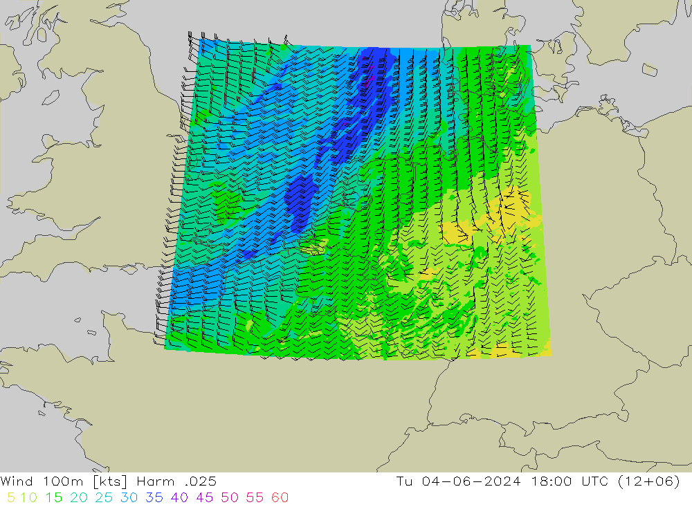 Rüzgar 100m Harm .025 Sa 04.06.2024 18 UTC