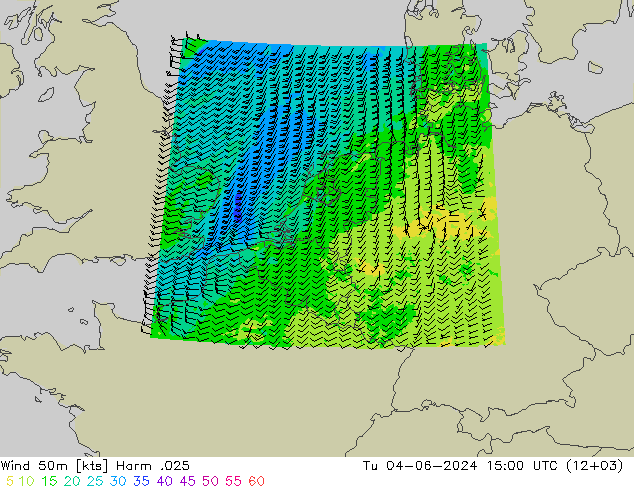 Wind 50m Harm .025 Tu 04.06.2024 15 UTC