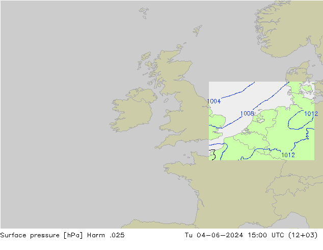 Yer basıncı Harm .025 Sa 04.06.2024 15 UTC