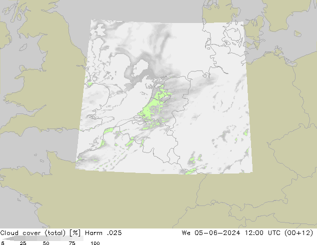 Bulutlar (toplam) Harm .025 Çar 05.06.2024 12 UTC